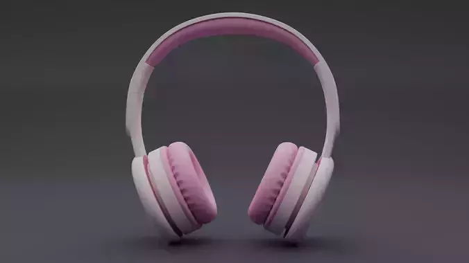 BEATS HEADPHONES Low-poly 3D model