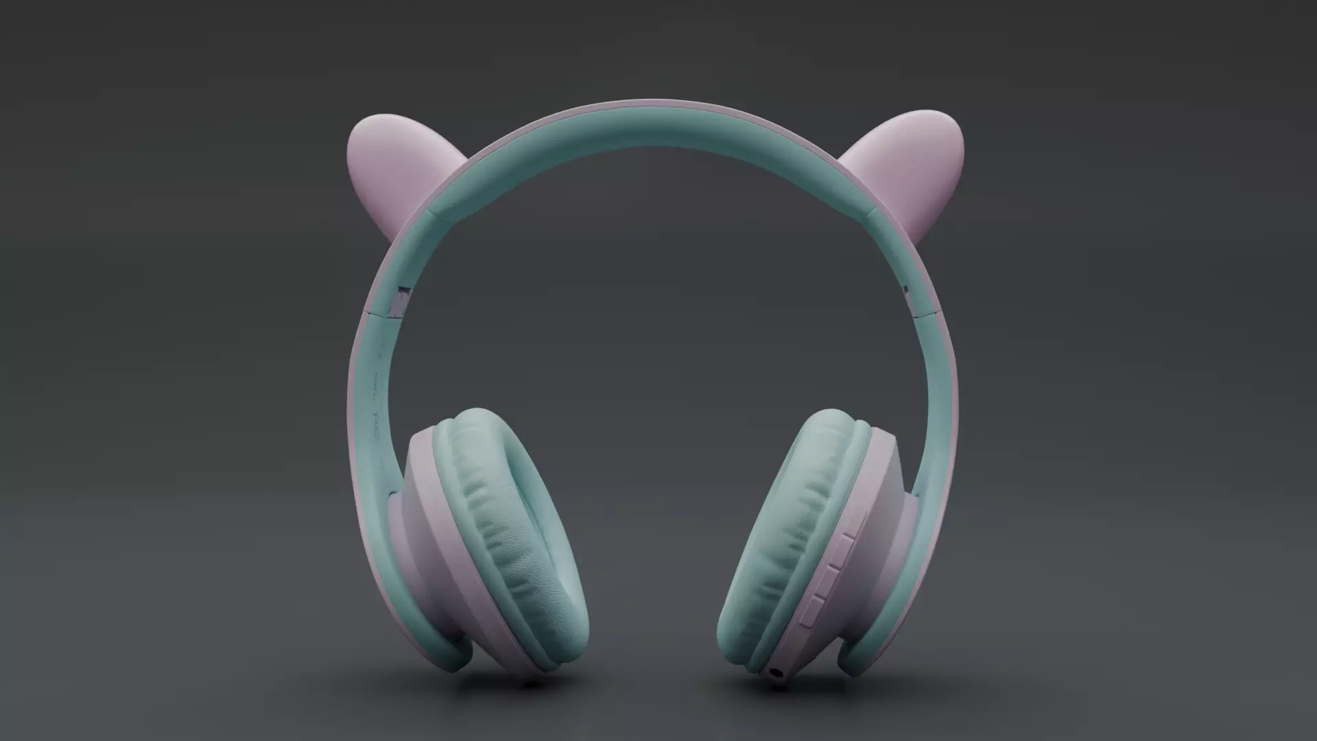 Beats Headphones Low-poly 3D model