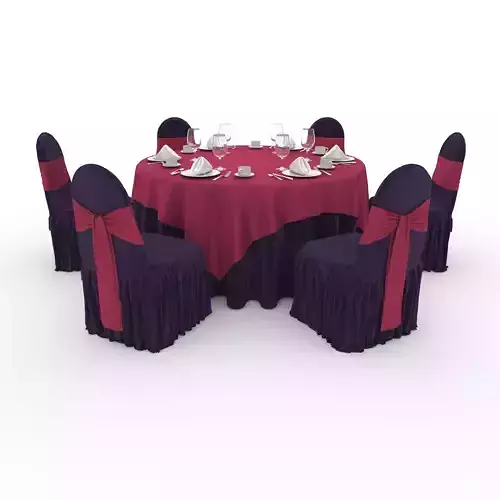 Banquet Table and Chair 66
