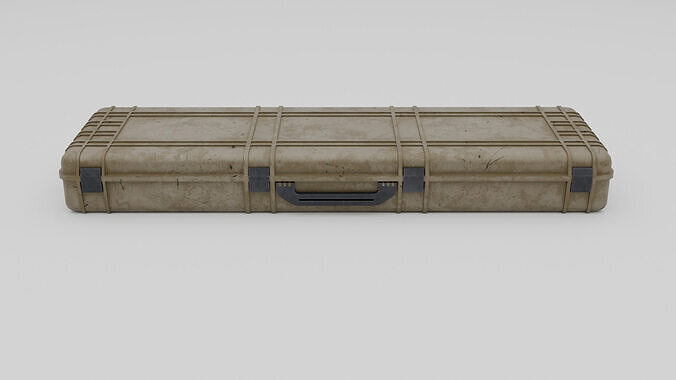 Weapon Case Model 3D Low-poly 3D model