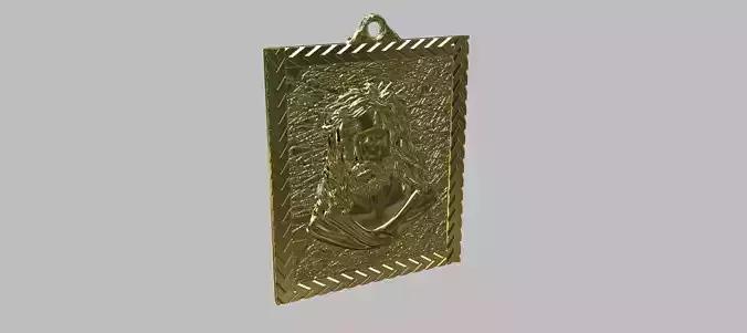 Face Of Christ Pendant