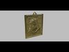 Face Of Christ Pendant 3D print model_1