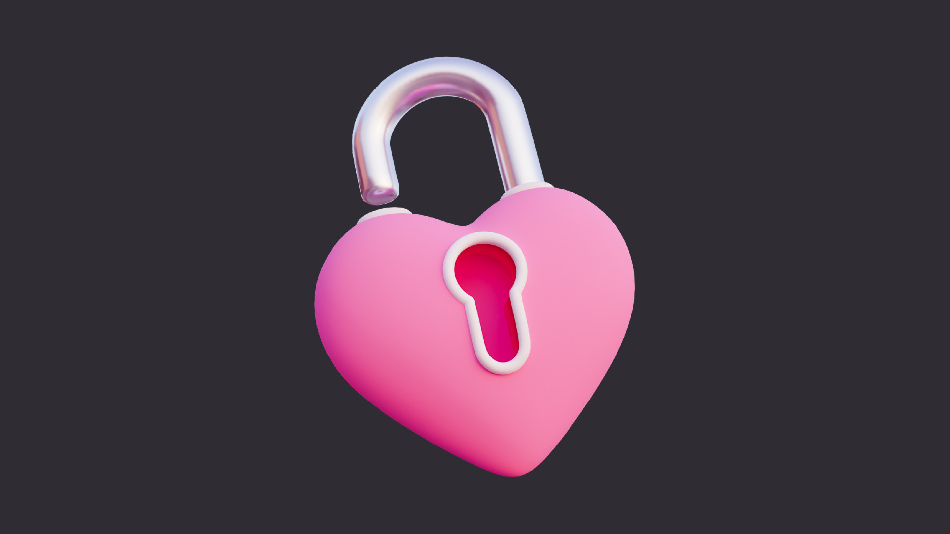 Low Poly Valentine Asset Pack 3D model_3