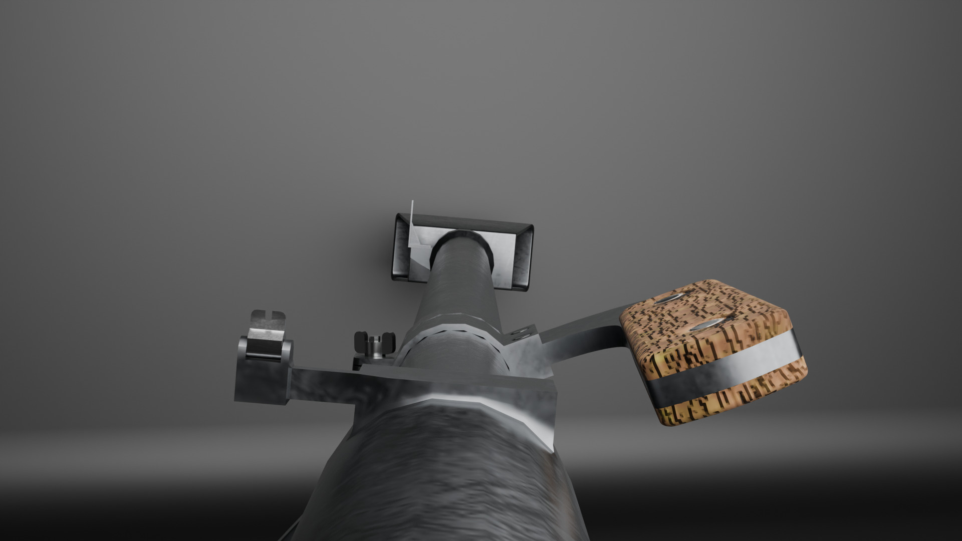 PTRD-41 Weapon model 3D Low-poly 3D model_5