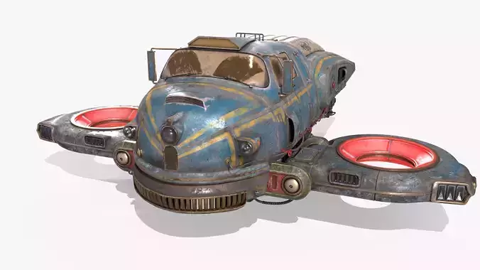Old Sci Fi Ship