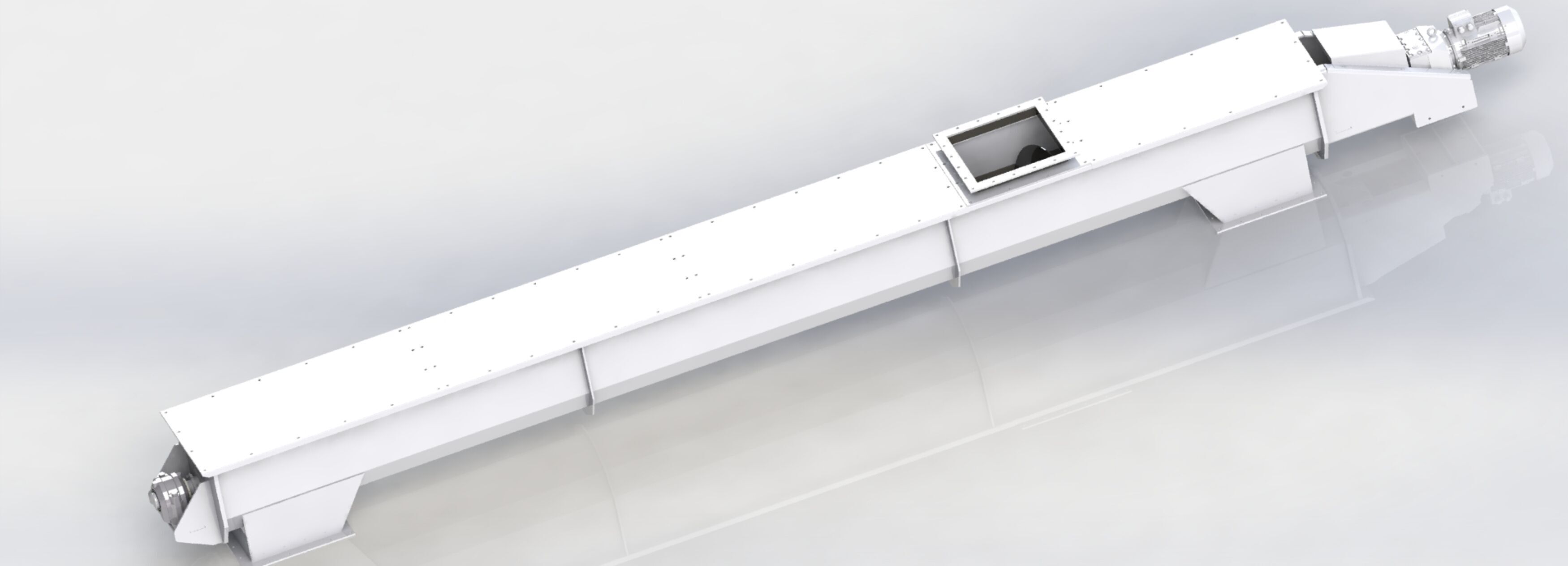 SCREW CONVEYOR 500X6225 3D model_3