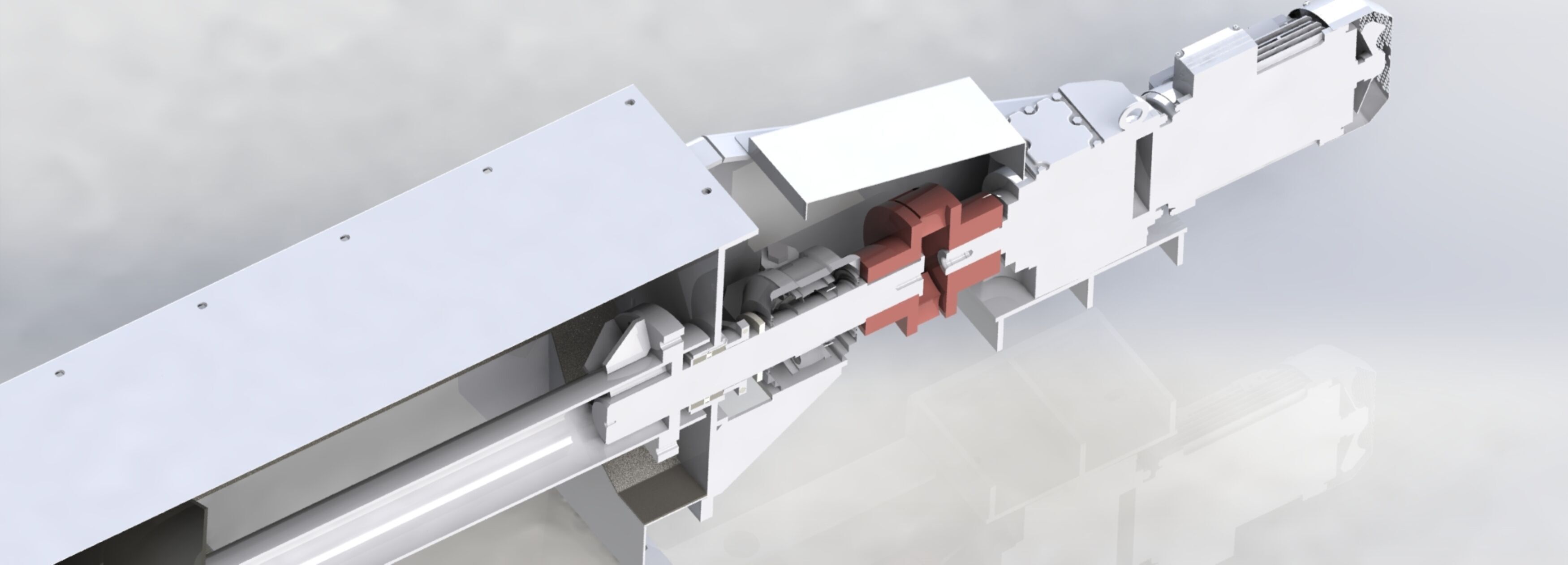 SCREW CONVEYOR 500X6225 3D model_2