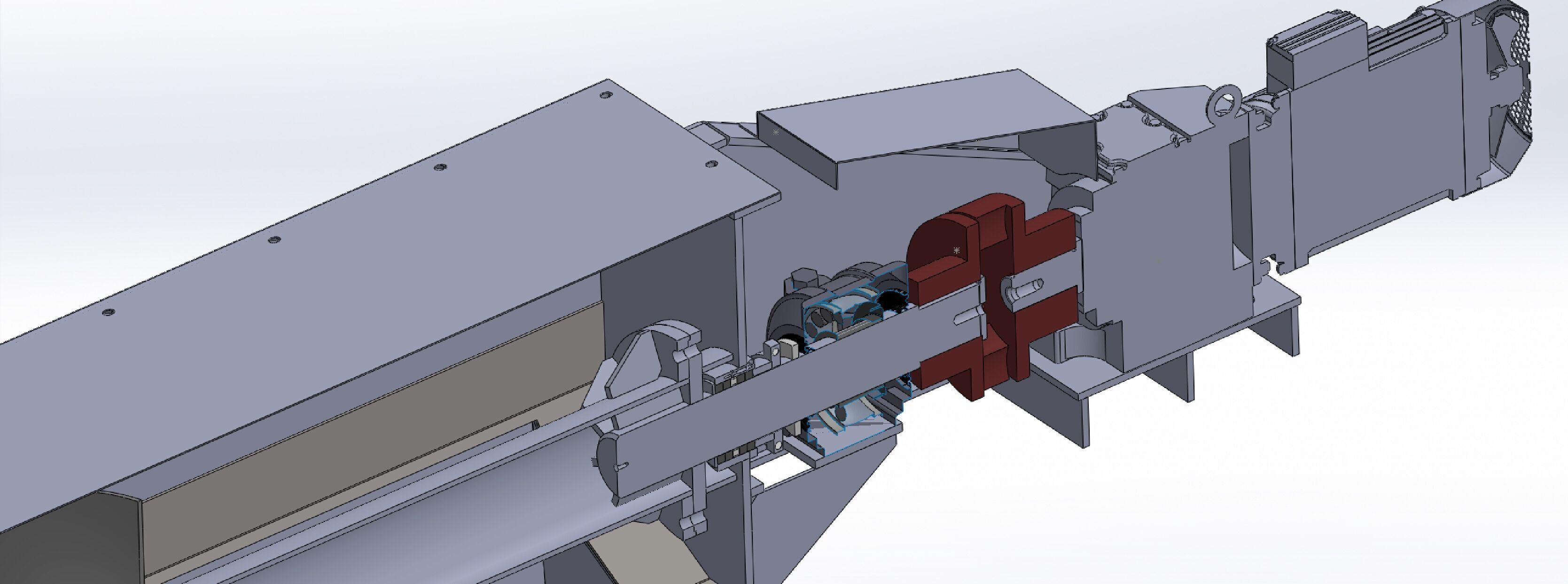 SCREW CONVEYOR 500X6225 3D model_5