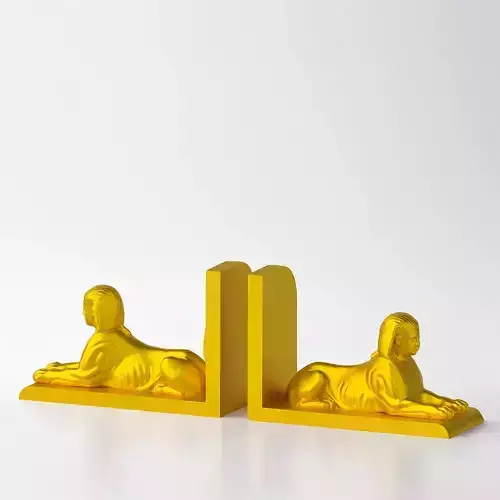 Sphinxes Bookends 3D print model