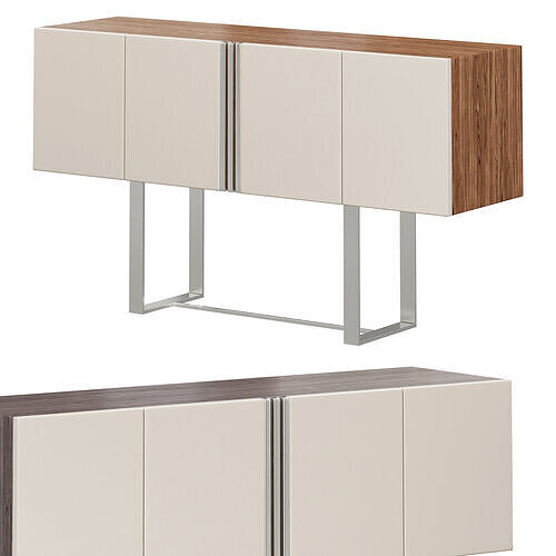 York Console Table 3D model