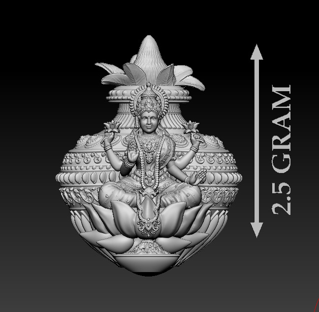 50 PIS Laxmi Mata 3D print model 3D print model_60