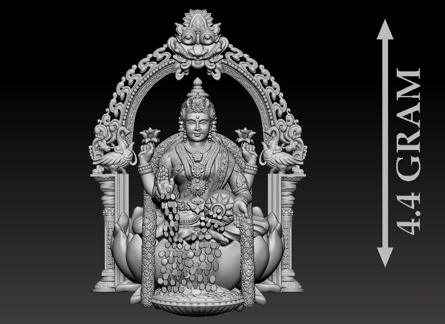 50 PIS Laxmi Mata 3D print model 3D print model_54