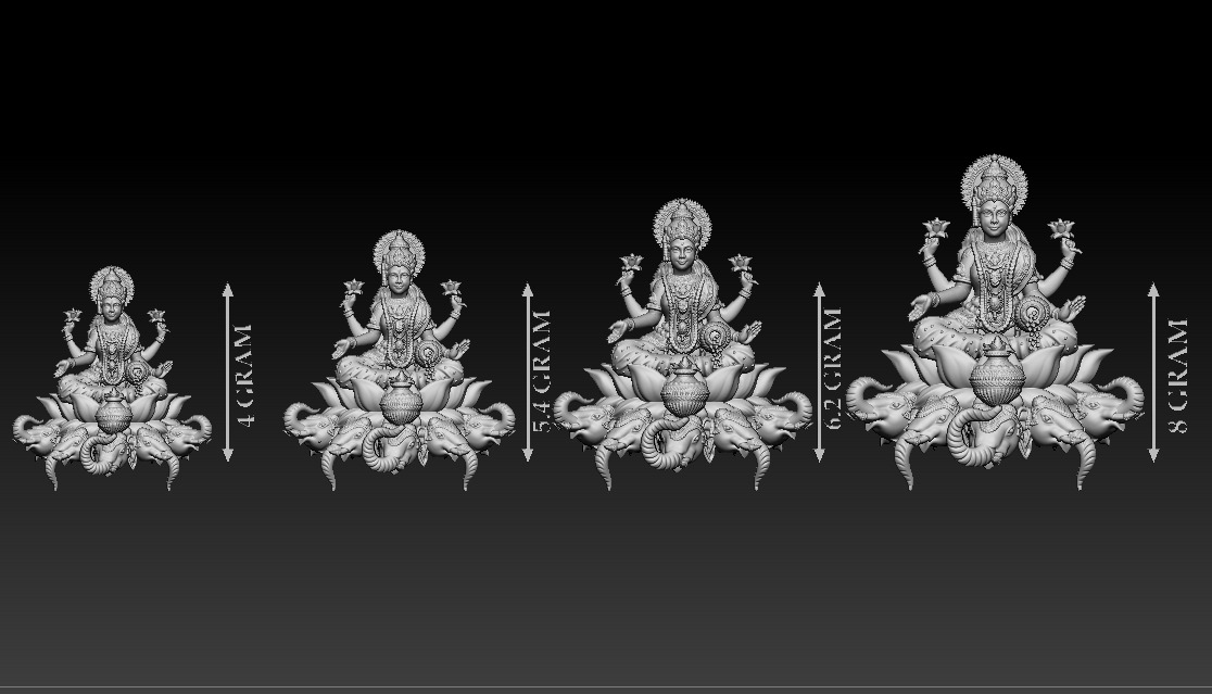50 PIS Laxmi Mata 3D print model 3D print model_50