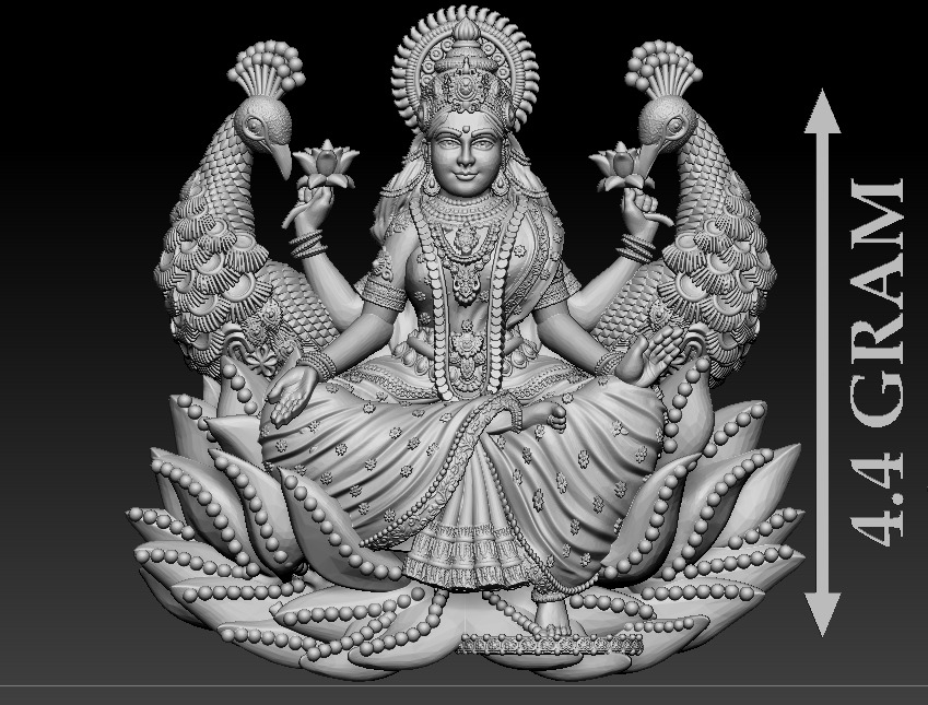 50 PIS Laxmi Mata 3D print model 3D print model_76