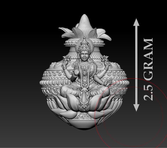 50 PIS Laxmi Mata 3D print model 3D print model_53