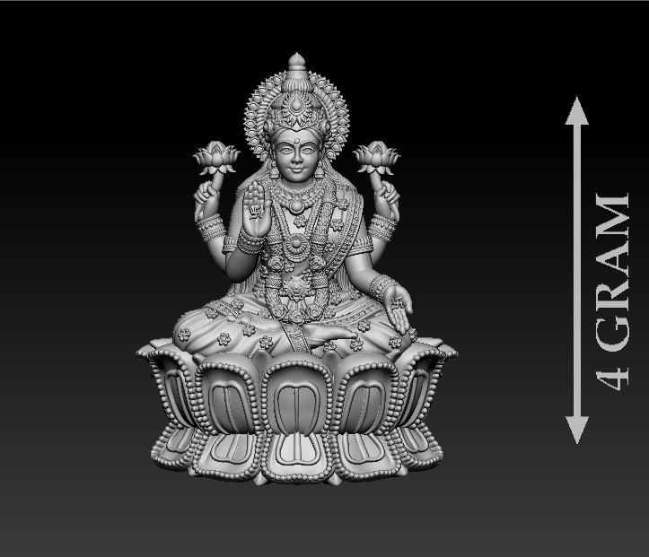 50 PIS Laxmi Mata 3D print model 3D print model_88