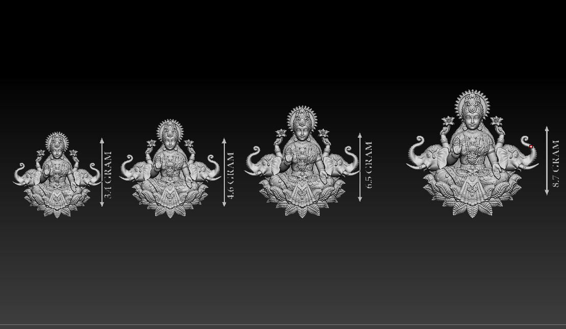 50 PIS Laxmi Mata 3D print model 3D print model_72