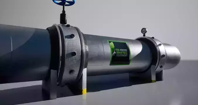 Hydrogen h2 industrial pipe