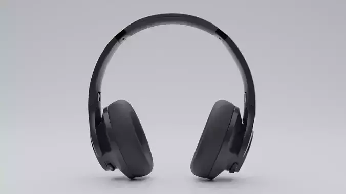 Beats Headphones Low-poly 3D model