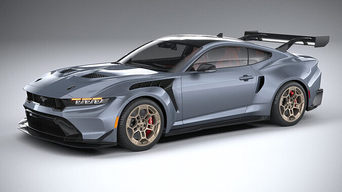 2025 Ford Mustang GTD 3D model 3D model