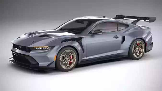 2025 Ford Mustang GTD 3D model