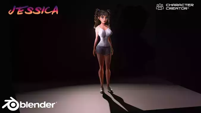 Cartoon Character Jessica