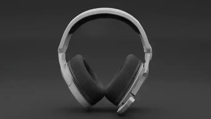 Beats Headphones Low-poly 3D model