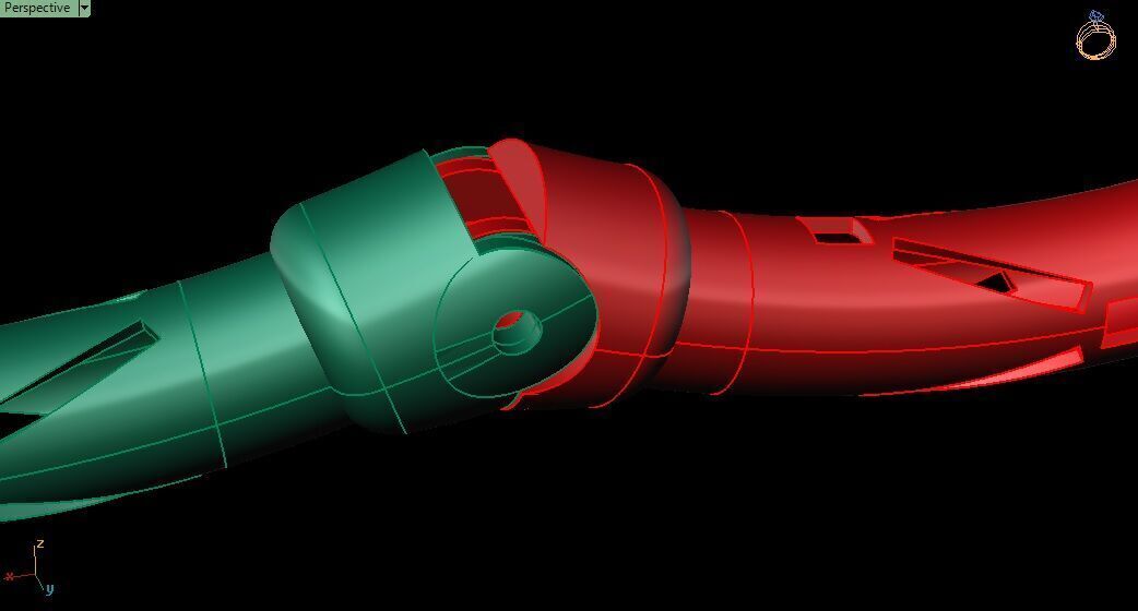 Bracelet 0031 3D print model_12