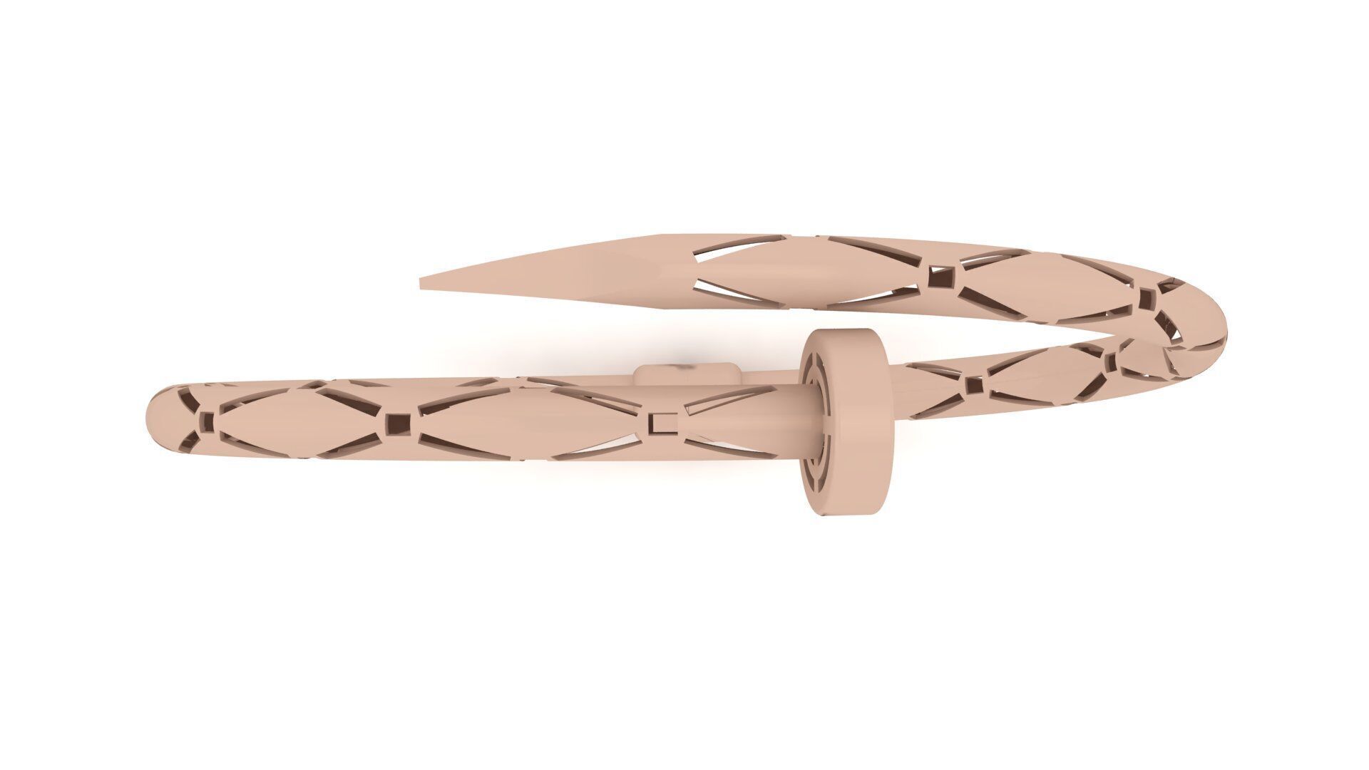 Bracelet 0031 3D print model_1