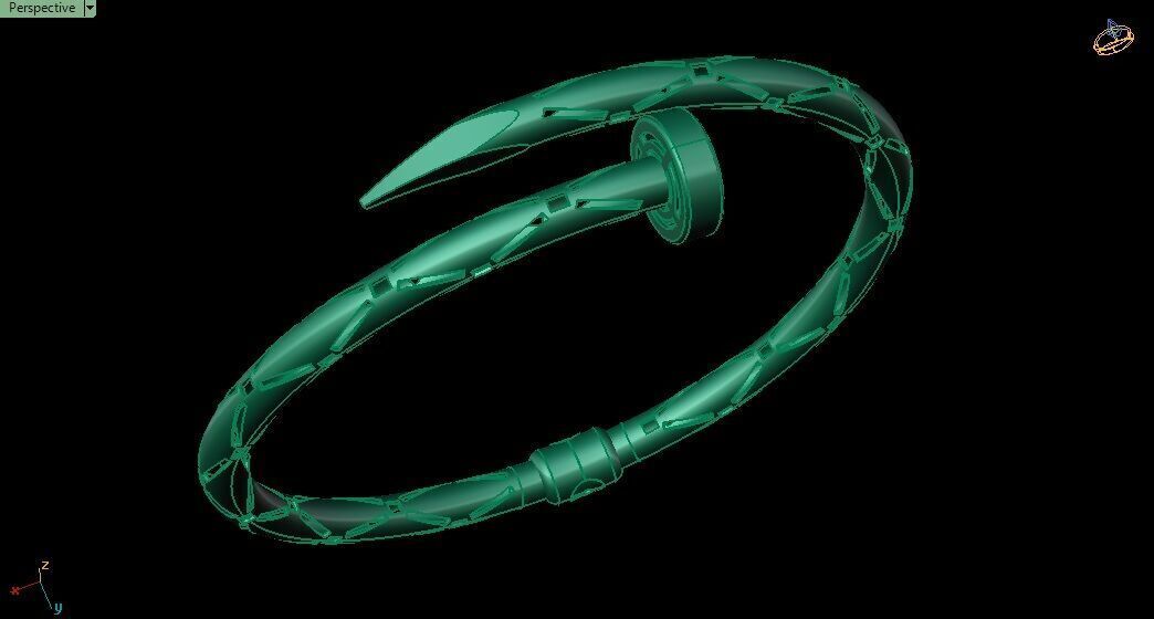 Bracelet 0031 3D print model_7