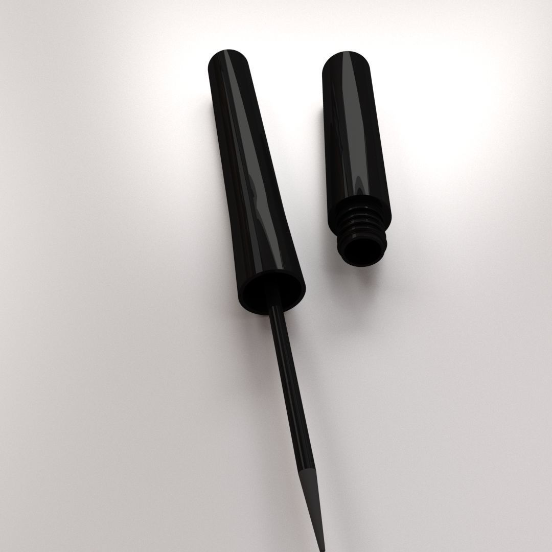 Liquid Eyeliner v2 3D model_2