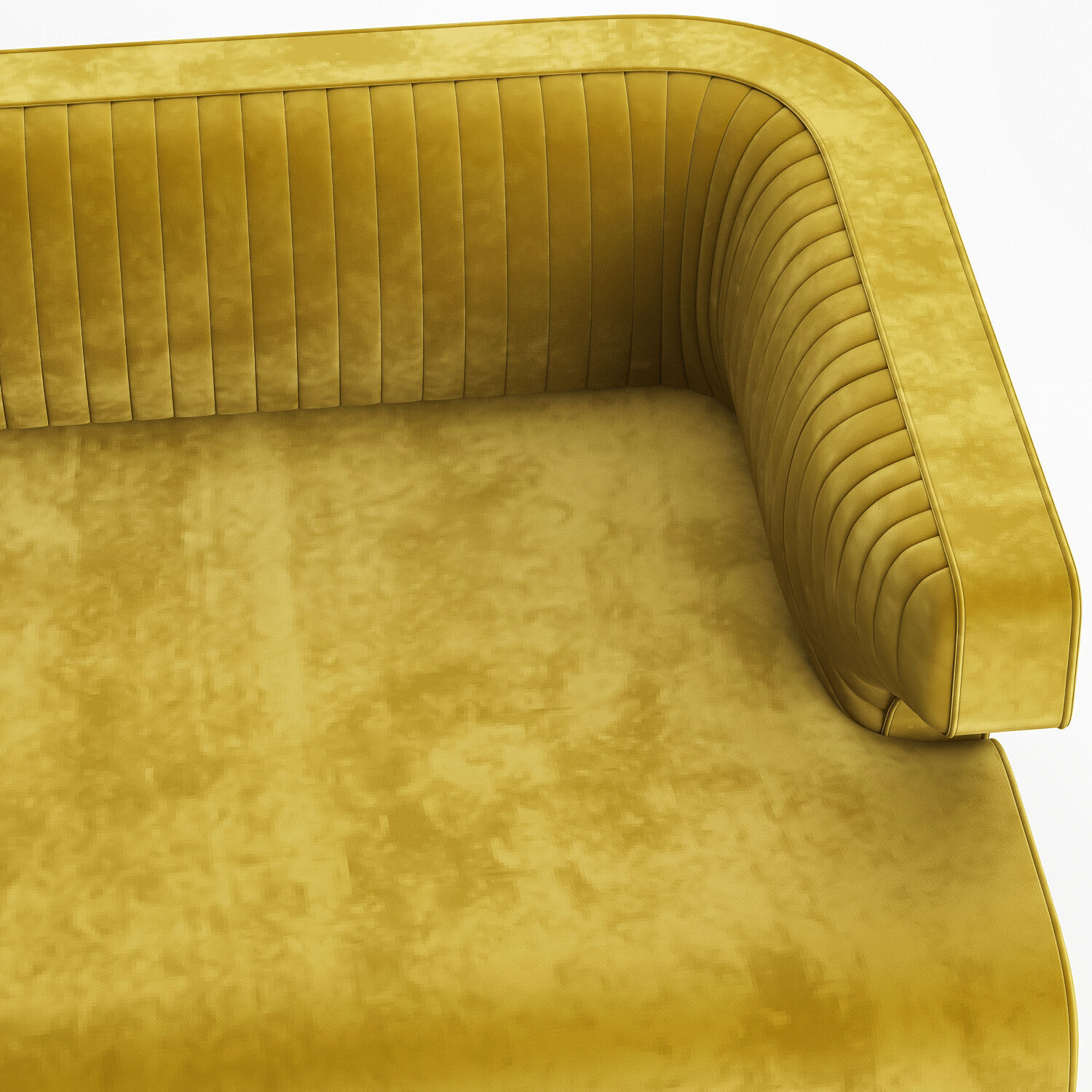 Ammons sofa Low-poly 3D model_1