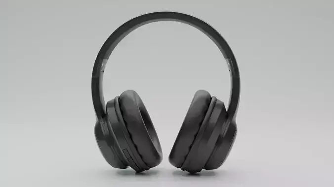 Beast Headphones Low-poly 3D model