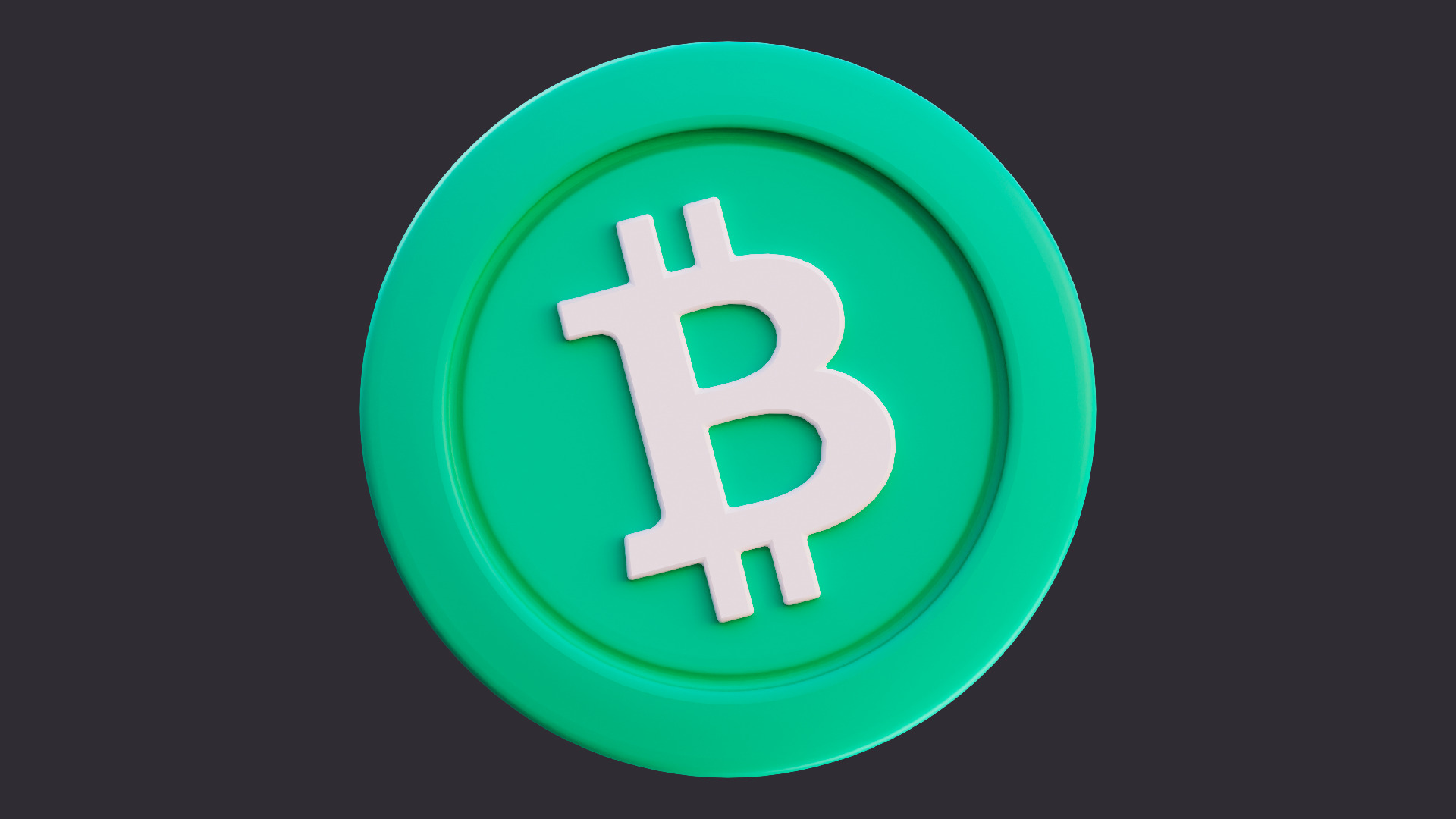 Cryptocurrency Coin Pack 2 3D model_9