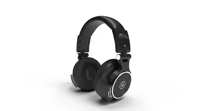 Beast headphones Low-poly 3D model