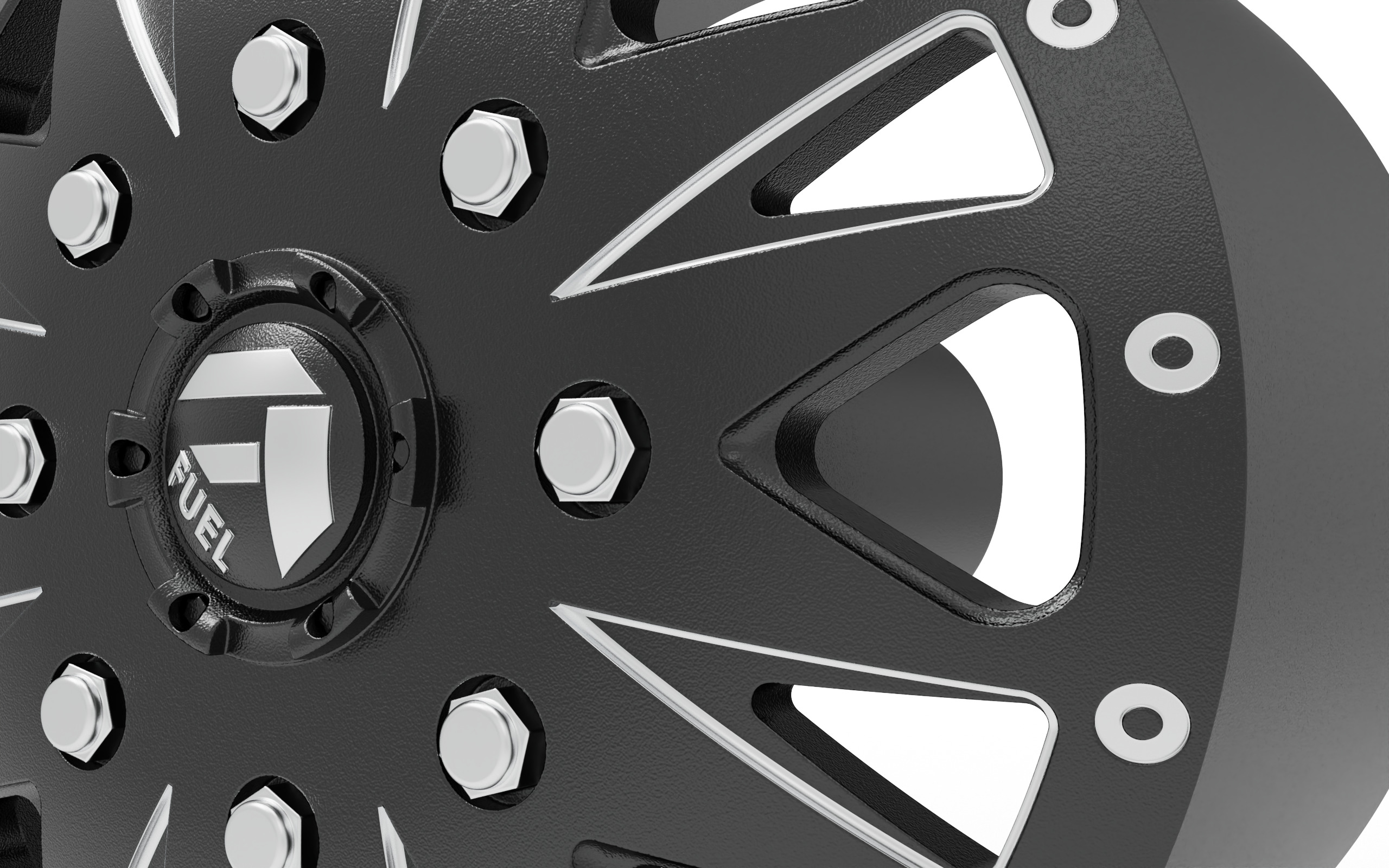 fuel off road FRONT THROTTLE wheel 3d print model 3D print model