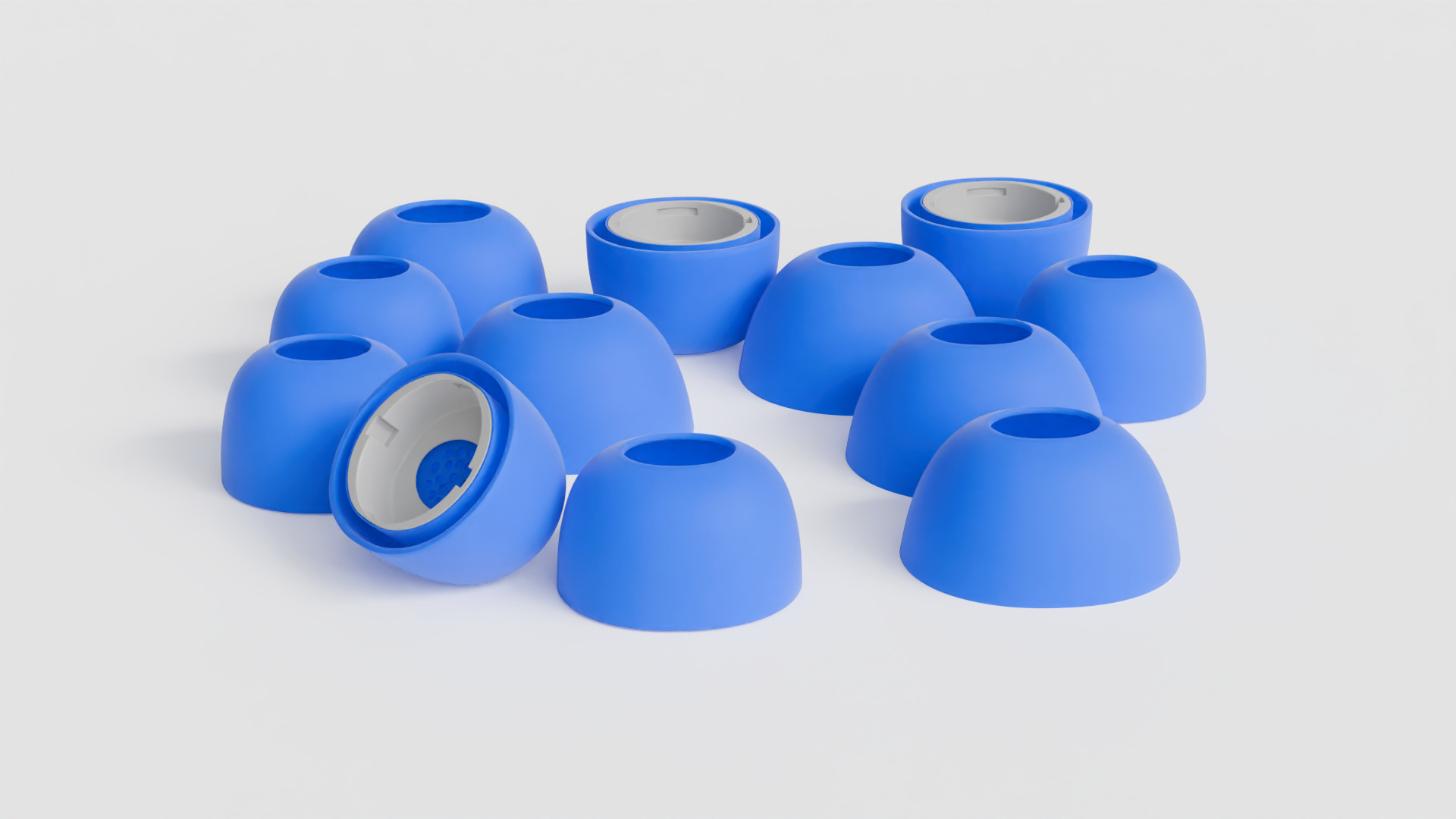 Ear buds6 Low-poly 3D model_9