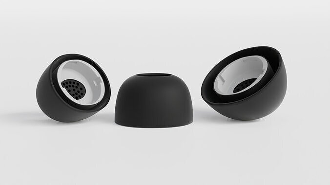 Ear buds6 Low-poly 3D model