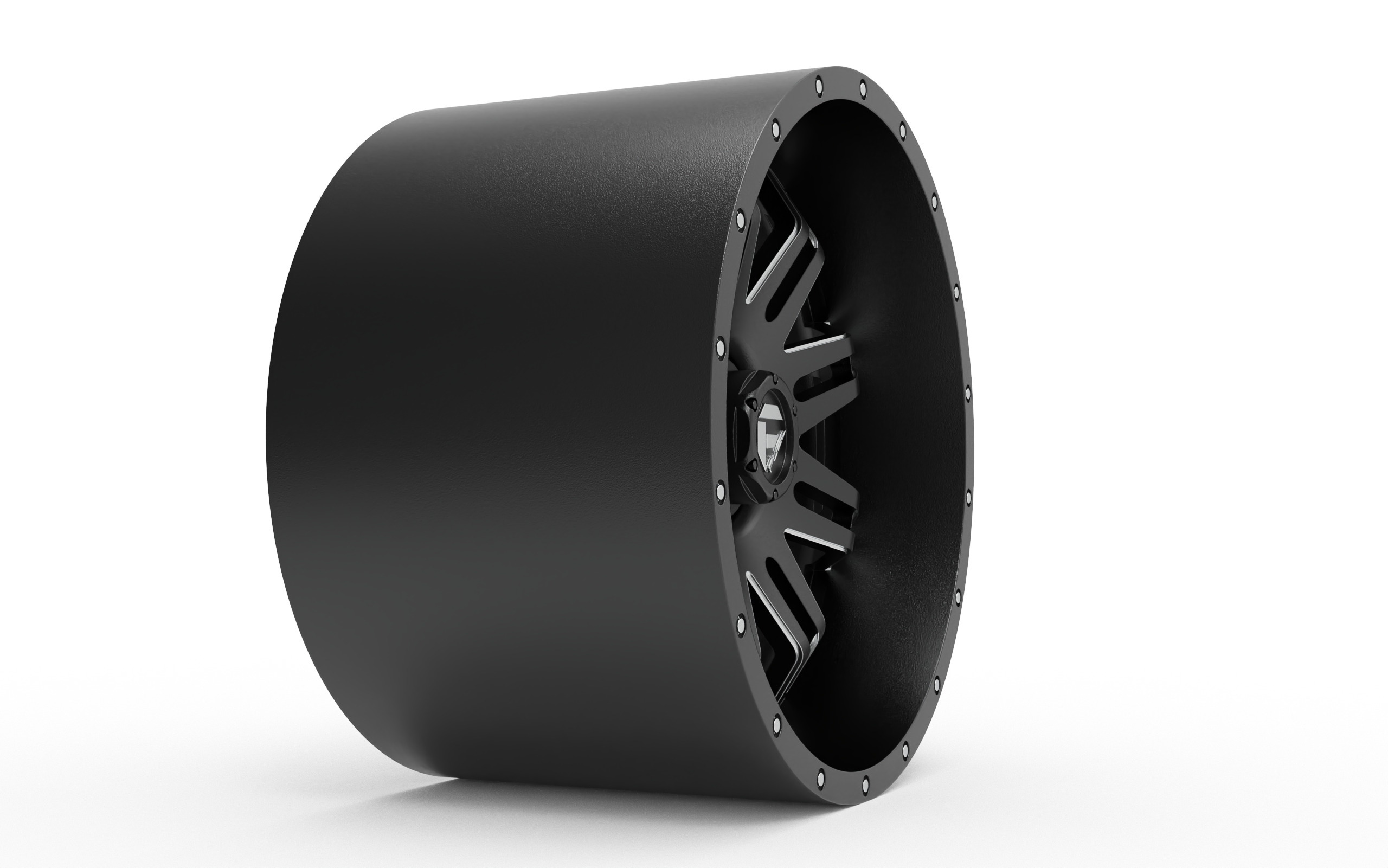 fuel off road LETHAL wheel 3d print model 3D print model_5