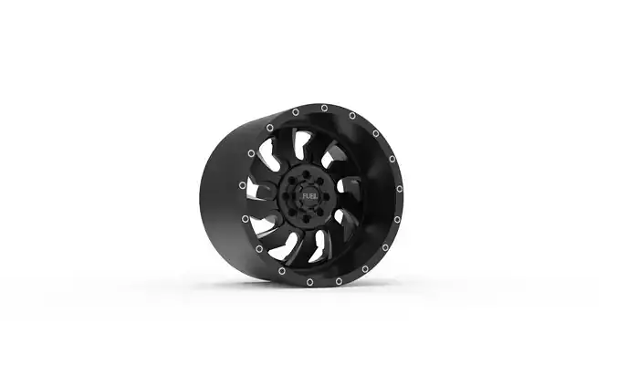 fuel off road REAR CLEAVER wheel 3d print model 3D print model