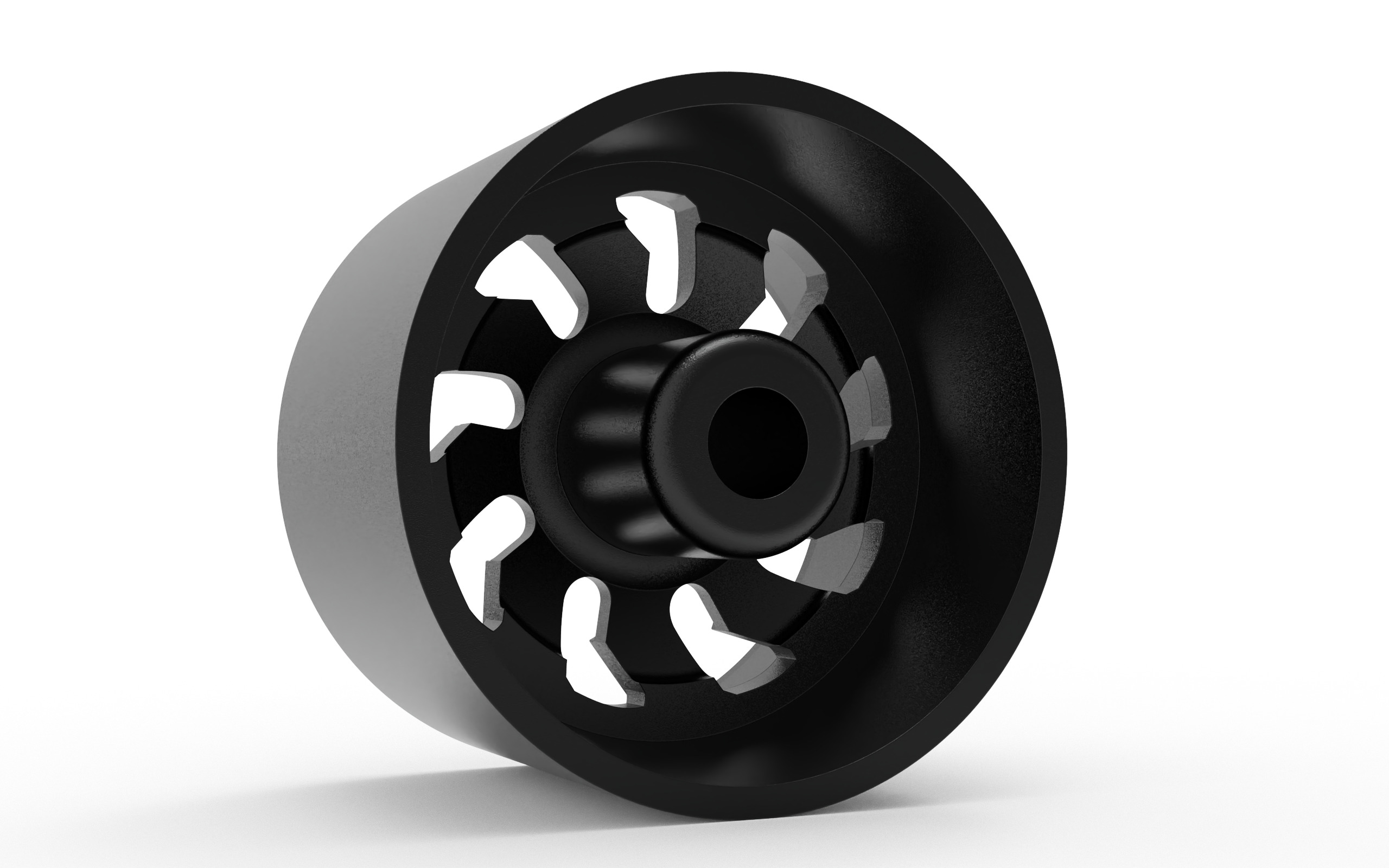 fuel off road REAR CLEAVER wheel 3d print model 3D print model_4