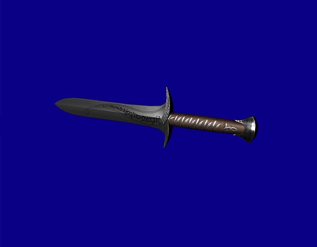 The Sting Melee Weapon Low-poly 3D model_3