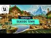 FANTASTIC - Seaside Town Low-poly 3D model_1
