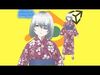 Anime Girl in Kimono Dress 3D Model Fully Rigged Character Low-poly 3D model_1