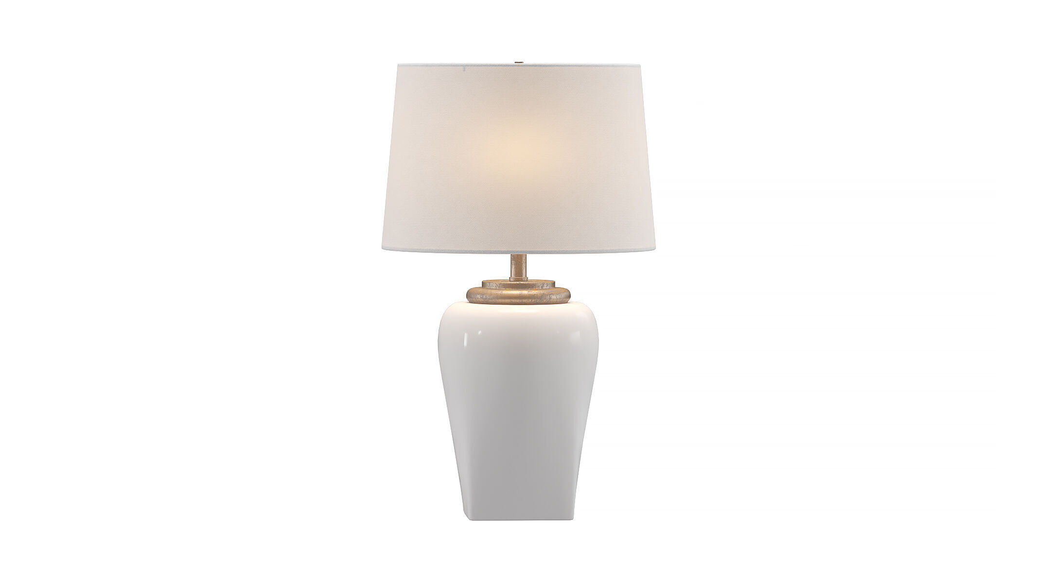 Jemma Ceramic Table Lamp INK IVY 3D model_2