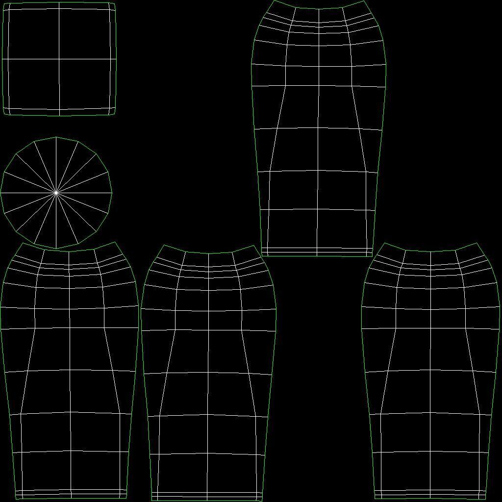 Jemma Ceramic Table Lamp INK IVY 3D model_10