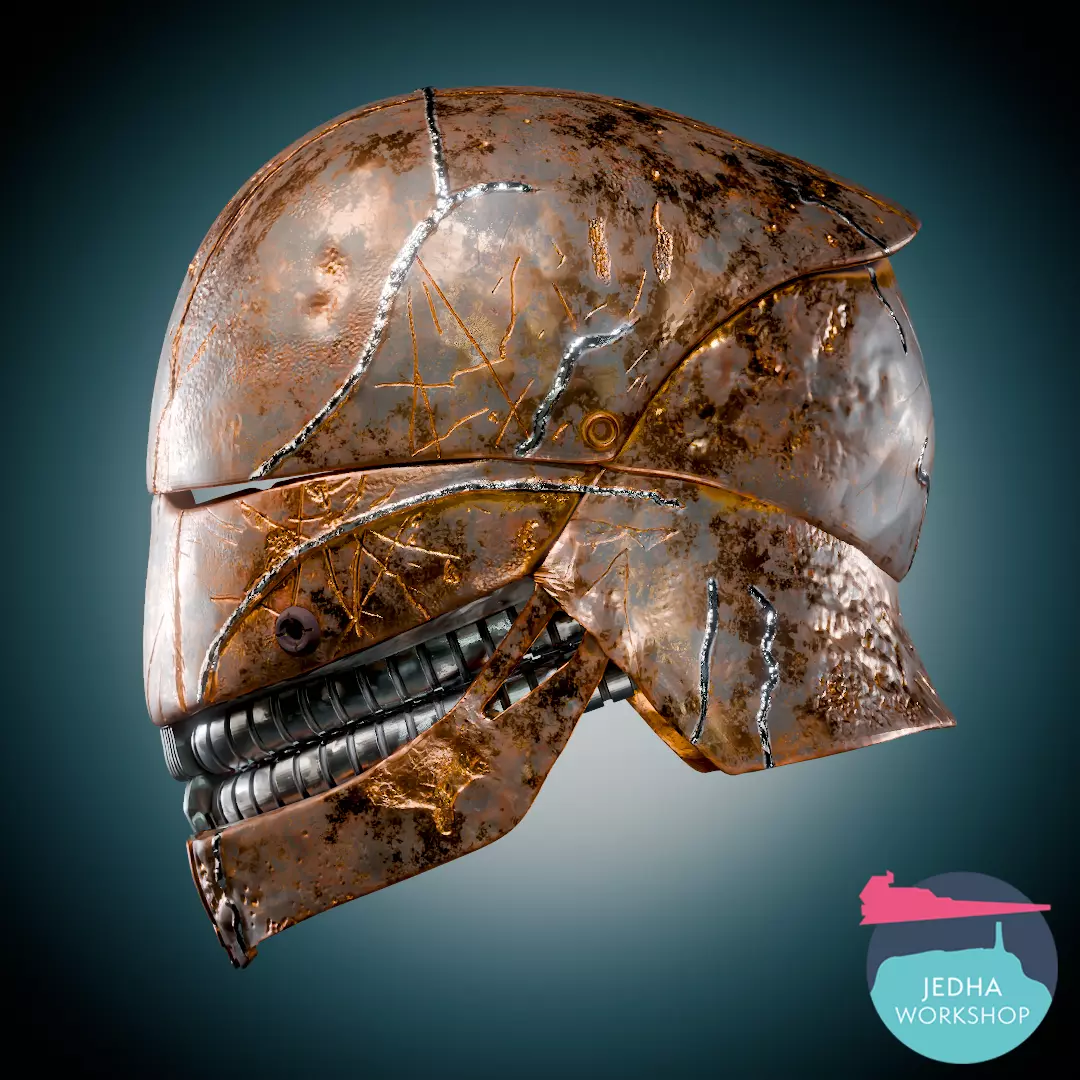 Qimir The Stranger Helmet V2 3D Print Files The Acolyte 3D print model_2