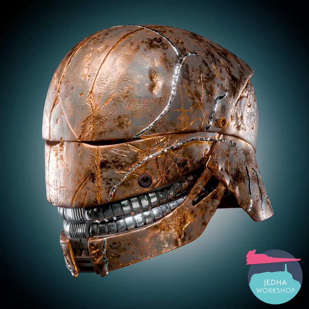 Qimir The Stranger Helmet V2 3D Print Files The Acolyte 3D print model_1