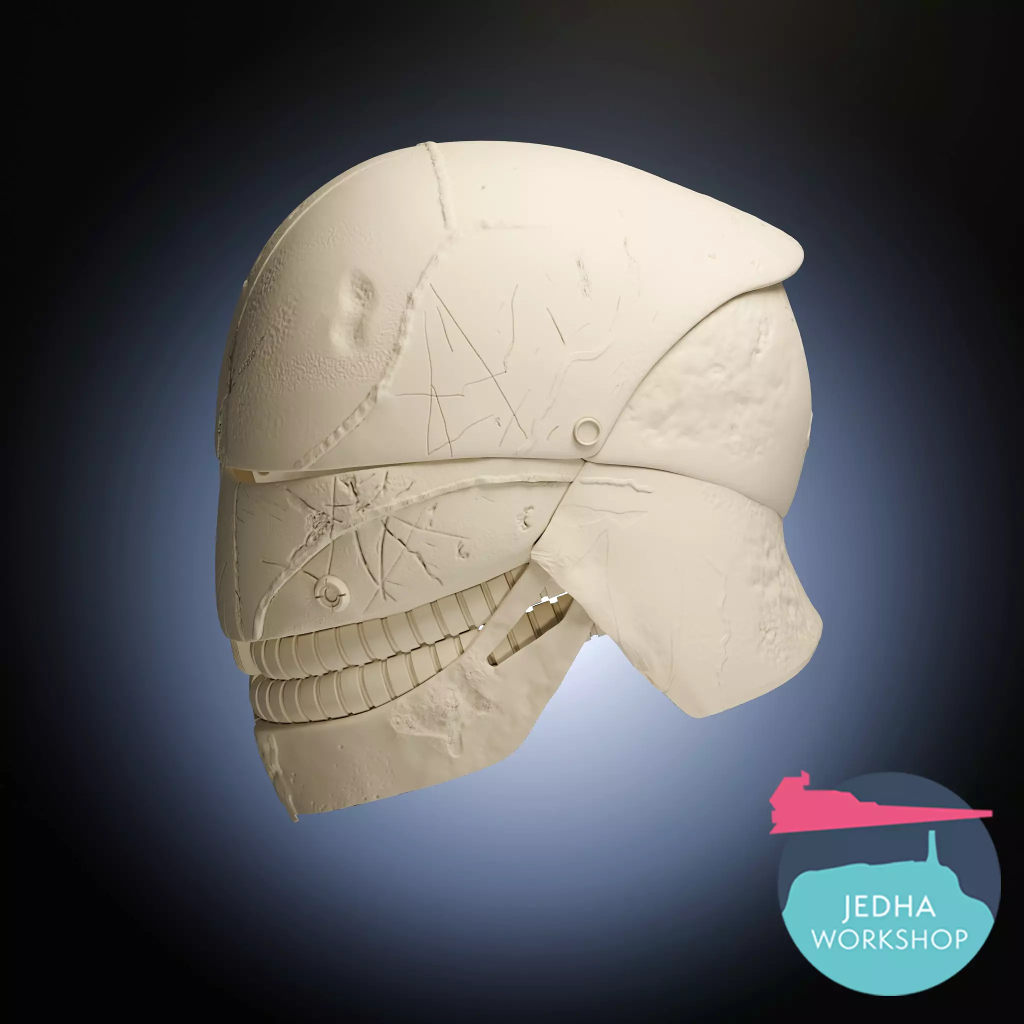 Qimir The Stranger Helmet V2 3D Print Files The Acolyte 3D print model_9