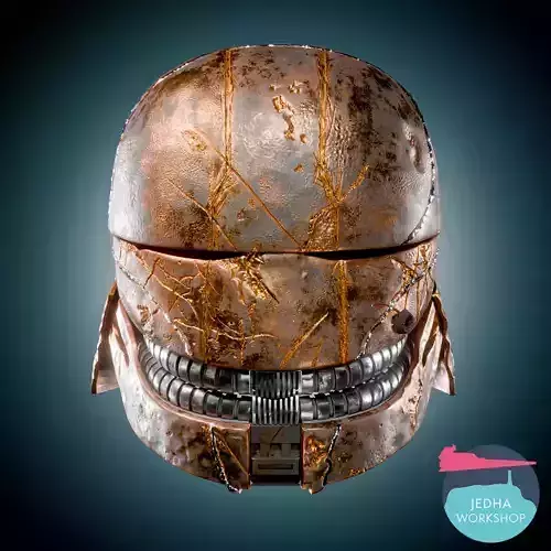 Qimir The Stranger Helmet V2 3D Print Files The Acolyte 3D print model Qimir The Stranger Helmet V2 3D Print Files The Acolyte 3D print model